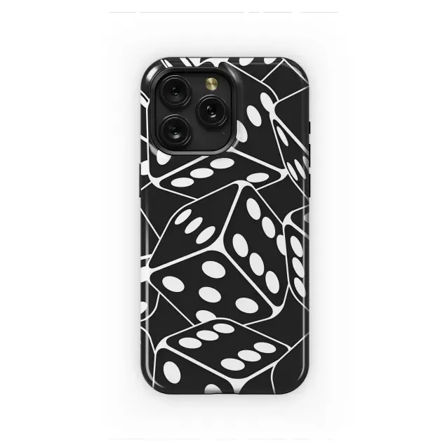Xiaomi Poco M5 5G Tumbling Dice Monochrome Graphic Art Phone Case