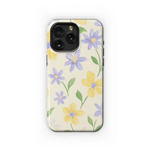Xiaomi Poco X3 Pro Sunny Lavender Meadow Floral Art Phone Case