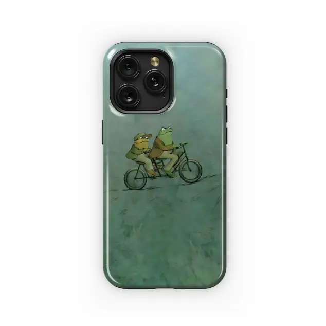 Xiaomi Poco X6 Frogs on a Tandem Bike Phone Case