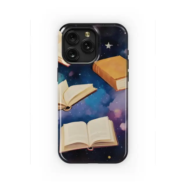 Xiaomi Poco X6 Psychedelic Watercolor Flying Books Imagination Sky Phone Case