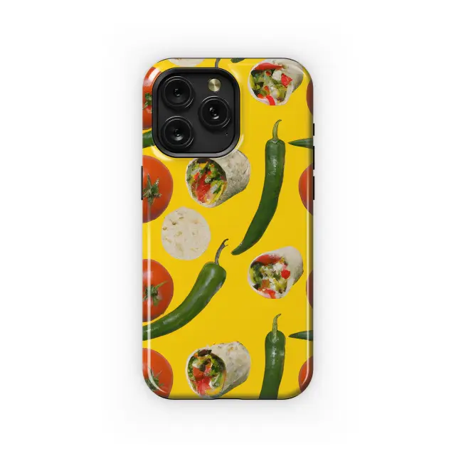 Xiaomi Redmi 10 2022 Artistic Tomato Burrito Collage Phone Case