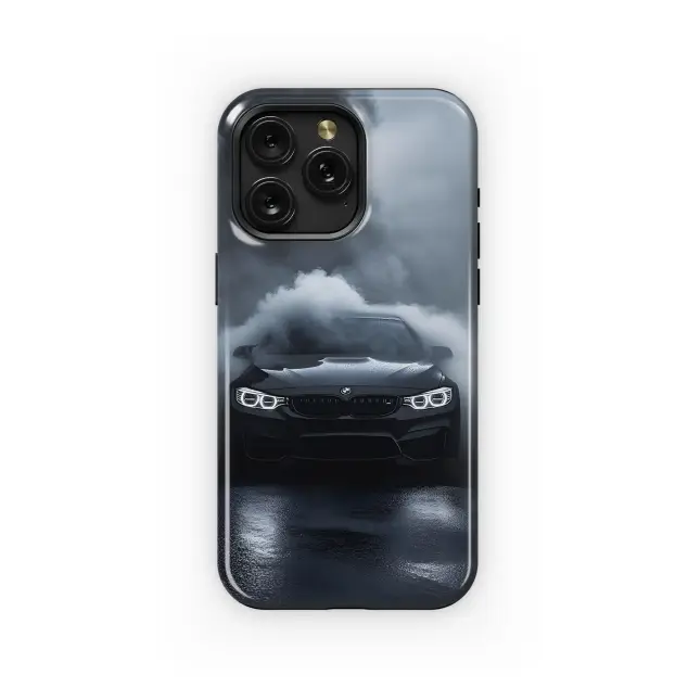 Xiaomi Redmi 10 2022 Black BMW Smoke Drift Phone Case