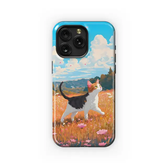 Xiaomi Redmi 10 2022 Calico Cat in Bloom Phone Case