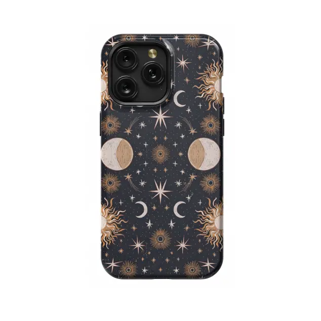 Xiaomi Redmi 10 2022 Celestial Boho Mystic Astrology Sun Moon Phone Case