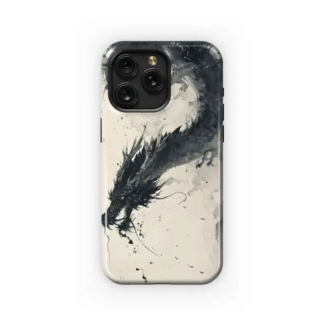 Xiaomi Redmi 10 2022 Ink Dragon Art Phone Case