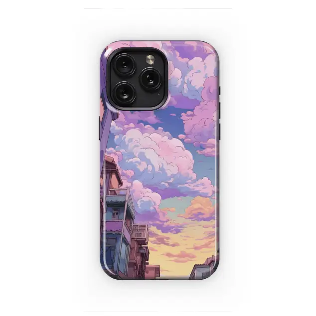 Xiaomi Redmi 10 2022 Pastel Sky Cityscape Phone Case