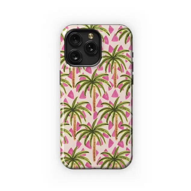 Xiaomi Redmi 10 2022 Pink Palm Paradise Phone Case