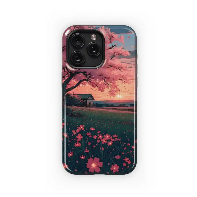 Xiaomi Redmi 10 2022 Pink Sunset Serenity Phone Case