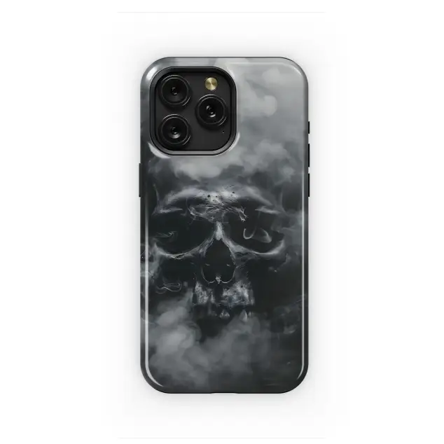 Xiaomi Redmi 10 2022 Smoky Skull Design Phone Case