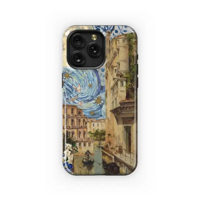 Xiaomi Redmi 10 2022 Venetian Moon Night Sky Phone Case