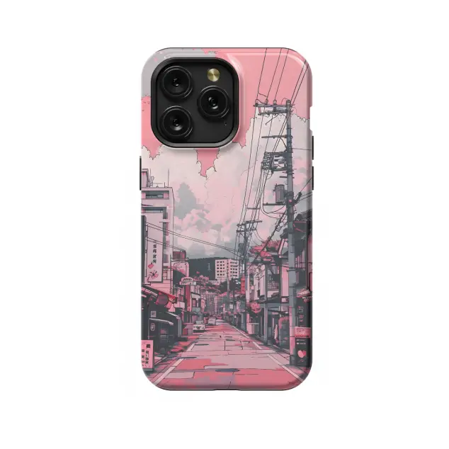 Xiaomi Redmi 12 5G Cute Girly Lofi City Phone Case