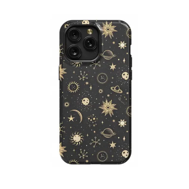 Xiaomi Redmi 12 5G Night Celestial Sky Moon Sun Planets Stars Phone Case