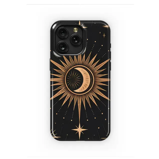 Xiaomi Redmi 13 5G Celestial Radiance Sun Moon Art Phone Case
