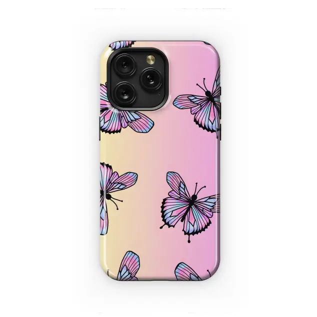 Xiaomi Redmi 13 5G Dreamy Pastel Butterfly Flight Phone Case