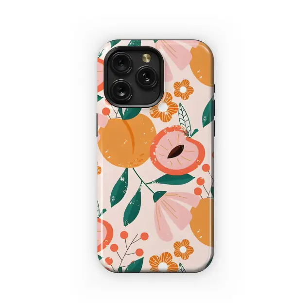 Xiaomi Redmi 13 5G Peachy Floral Delight Phone Case