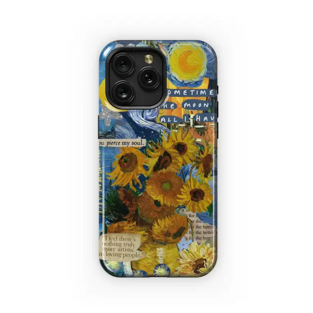 Xiaomi Redmi 13 5G Starry Night Sunflowers Phone Case