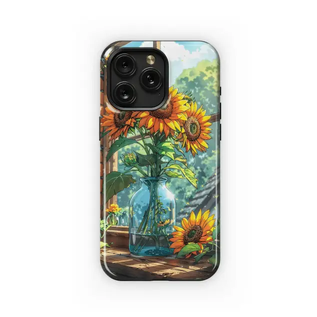 Xiaomi Redmi 13 5G Sunflowers Windowsill Charm Phone Case