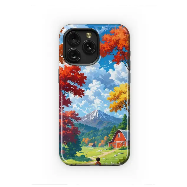 Xiaomi Redmi 13 5G The Path Through Autumns Embrace Phone Case