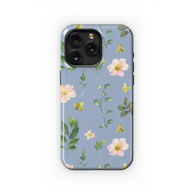 Xiaomi Redmi Note 10 5G Whispering Blooms Periwinkle Garden Art Phone Case