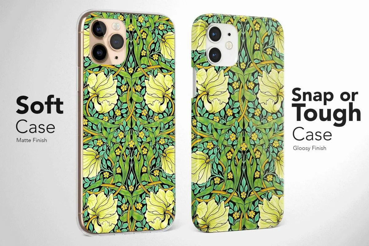Xiaomi Redmi Note 10 Pro William Morris Aesthetic Vintage Phone Case - Image 1