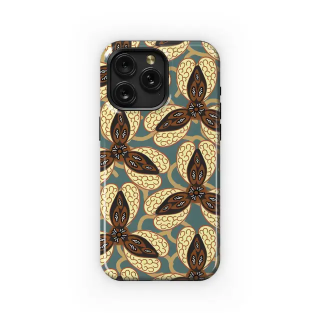 Xiaomi Redmi Note 10 Indonesian Plant Batik Motifs Phone Case
