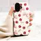 Xiaomi Redmi Note 10S Coquette Cherry Bow Vintage Fruit Pattern Mini S S Phone Case - Image 1