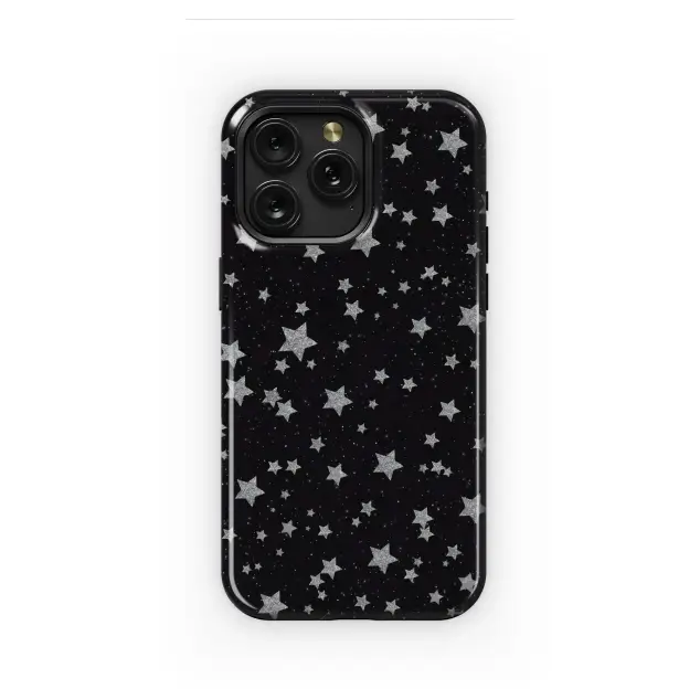Xiaomi Redmi Note 10S Galaxy of Glittering Silver Stars Phone Case