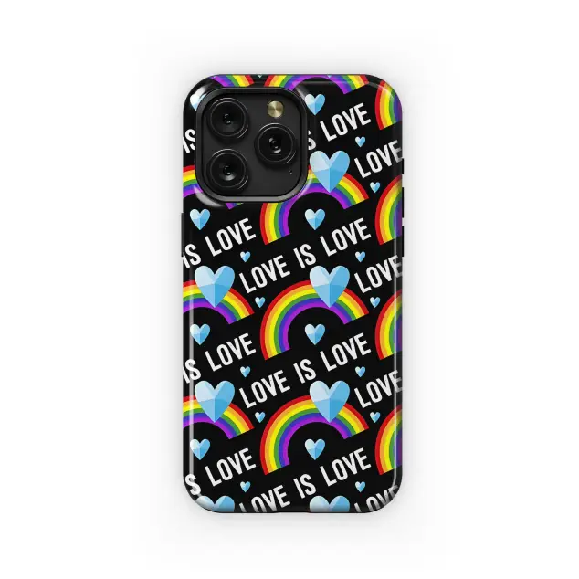 Xiaomi Redmi Note 10S LGBTQ+ with Pride Rainbow Love is Love Phone Case