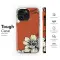 Xiaomi Redmi Note 11 Terracotta Bloom Vintage Floral Design Phone Case - Image 6