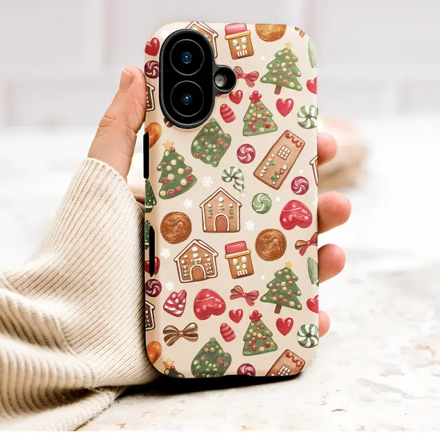 Xiaomi Redmi Note 12 Pro 5G Holiday Gingerbread Cookie Pattern Mini S S Phone Case