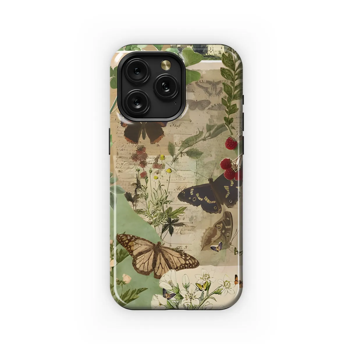 Xiaomi Redmi Note 12 Pro Plus Cottagecore Nature Scrapbook Phone Case - Image 1