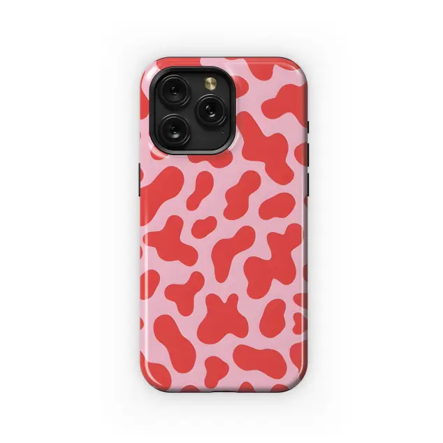 Xiaomi Redmi Note 12R Valentine's Cow Spots Animal Print Phone Case