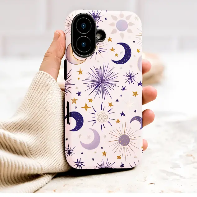 Xiaomi Redmi Note 14 Pro Plus Boho Celestial Sun Moon Stars Mini S S S Phone Case