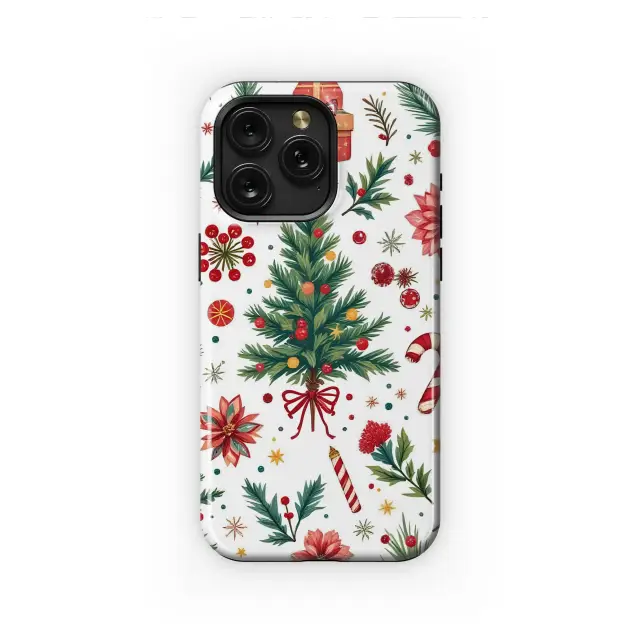 Xiaomi Redmi Note 9 Festive Holiday Watercolor Medley Phone Case