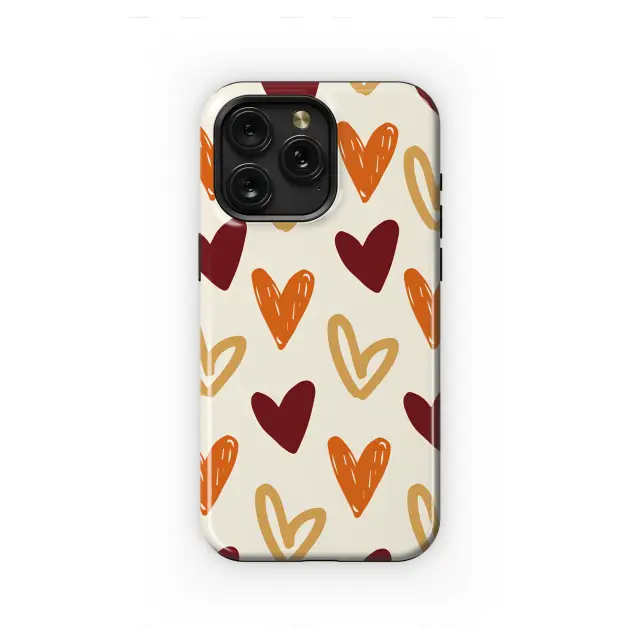 Xiaomi Redmi Turbo 3 Warm Scribbles of the Heart Phone Case