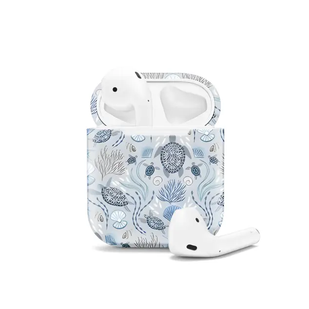 A family of turtles in the mist AirPods Case AirPods Pro AirPods Pro 2 AirPods 3 AirPods 2 Glossy 1800