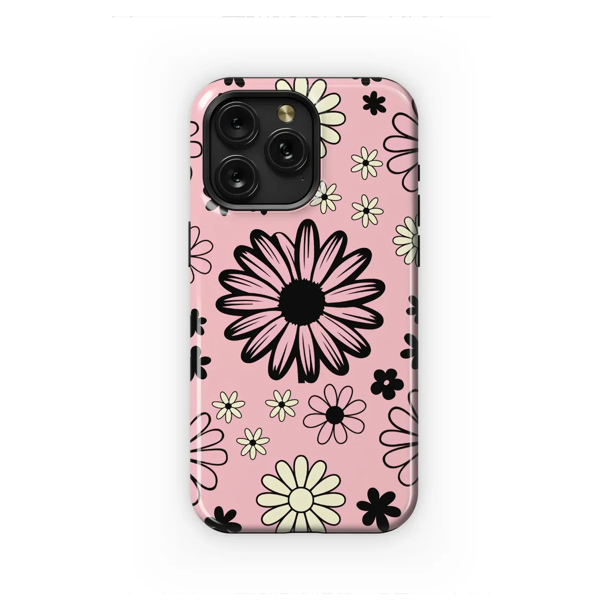A Field of Groovy Daisies Phone Case iPhone Samsung Cover Pixel 6406 - Image 1