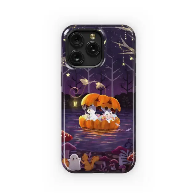 A Floating Pumpkin Halloween Phone Case iPhone Samsung Cover Pixel 1755