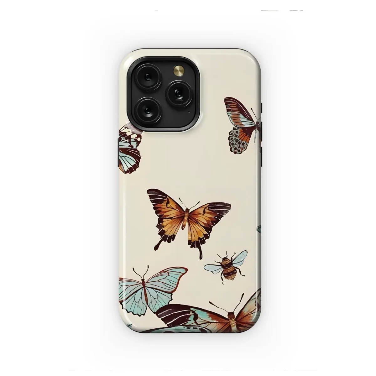 A Flutter of Vintage Wings Phone Case iPhone Samsung Cover Pixel 6680 - Image 1