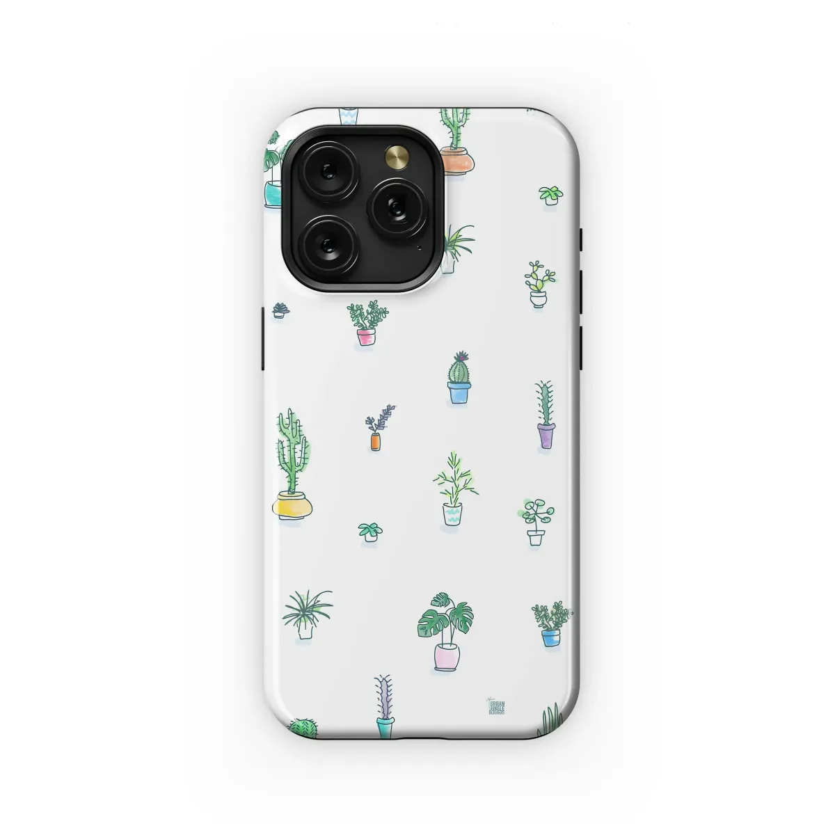 A Parade of Potted Plants Phone Case iPhone Samsung Cover Pixel 6398 - Image 1