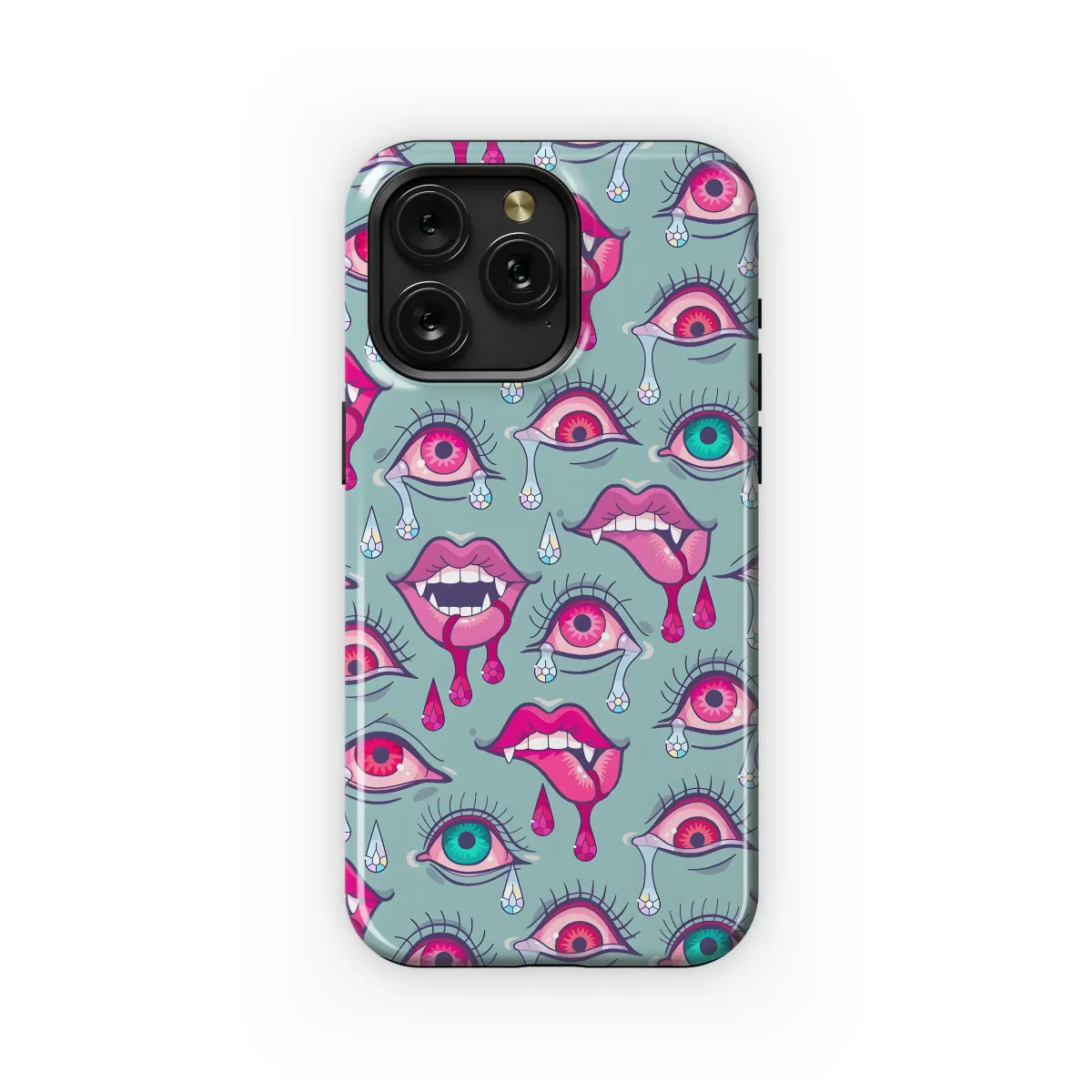 A Taste for Crystal Tears Phone Case iPhone Samsung Cover Pixel 6325 - Image 1