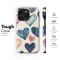 A Tumble of Colorful Hearts Phone Case iPhone Samsung Cover Pixel 6326 - Image 6