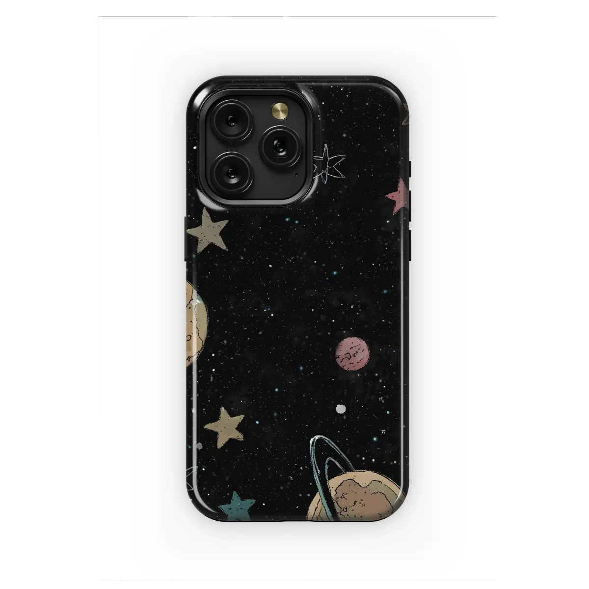 A Universe Sketched in Stars Phone Case iPhone Samsung Cover Pixel 6392 - Image 1