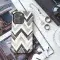 Abstract Chevron Phone Case iPhone Samsung Cover Pixel 3343 - Image 3
