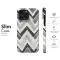 Abstract Chevron Phone Case iPhone Samsung Cover Pixel 3343 - Image 7