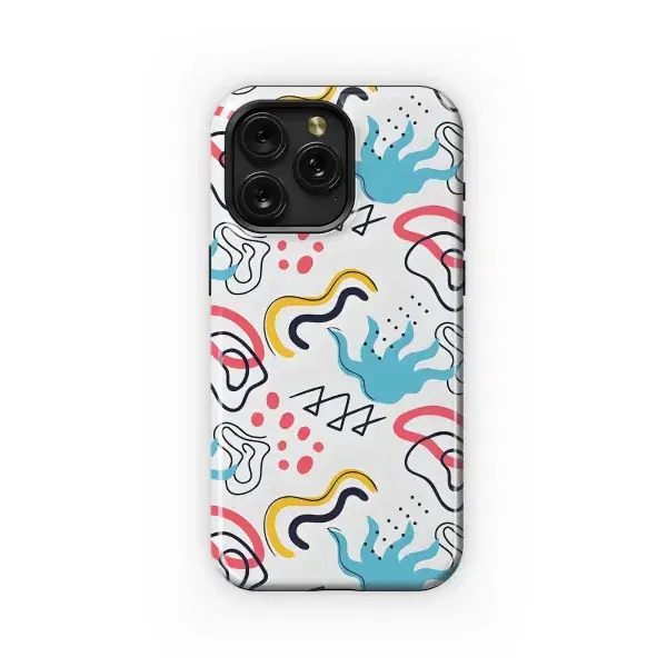Abstract Doodle Delight
 Phone Case iPhone Samsung Cover Pixel 5131 - Image 1
