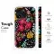 Abstract Floral Multiprint Black Phone Case iPhone Samsung Cover Pixel 3183 - Image 6