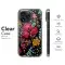 Abstract Floral Multiprint Black Phone Case iPhone Samsung Cover Pixel 3183 - Image 8