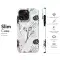 Abstract Floral Poppy Phone Case iPhone Samsung Cover Pixel 2573 - Image 7