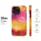 Abstract Fluid Art Orange Red Purple Phone Case iPhone Samsung Cover Pixel 2395 - Image 7